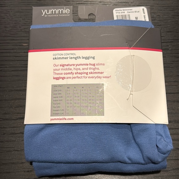 NWT Yummie by Heather Thomson Women’s Medium Skinner Length Legging - Picture 3 of 4